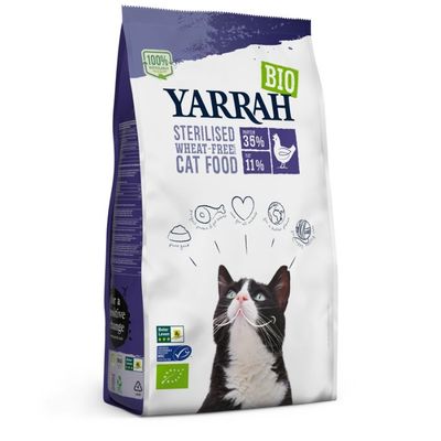 Yarrah Grain-free kattenvoer gesteriliseerde kat bio MSC 2000 Gram - Dierenvoeding
