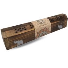 Foto van Wierookdoos mandala olifant