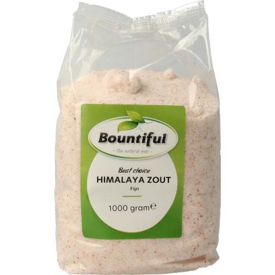 Bountiful Himalaya zout fijn 1 kilogram - Overig reform/levensmiddelen