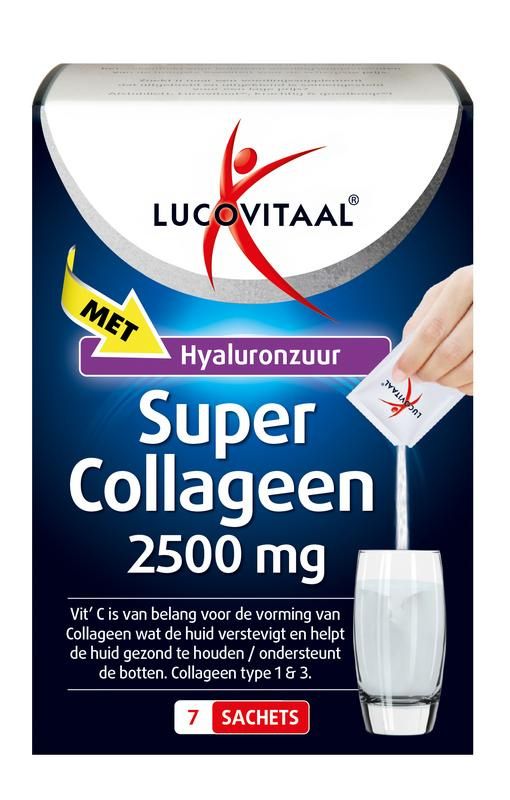 berouw hebben Gehakt Sociaal Lucovitaal Super collageen - 7 sachets - Medimart.nl - (6846824)