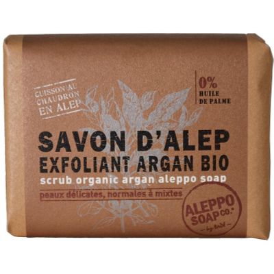 Aleppo Soap Co Aleppo zeep exfoliant argan bio
