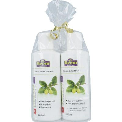 Foto van Ayurveda neem supreme kadoset+pock kam