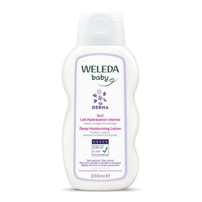 Foto van Weleda Baby derma 3 in 1 bodylotion bio