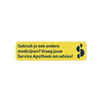 Sticker gebruikt u nog andere geneesmid 200 stuks