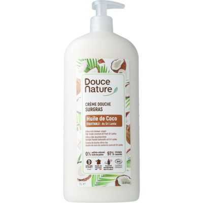 Foto van Douce Nature Douchegel exotisch zacht kokos