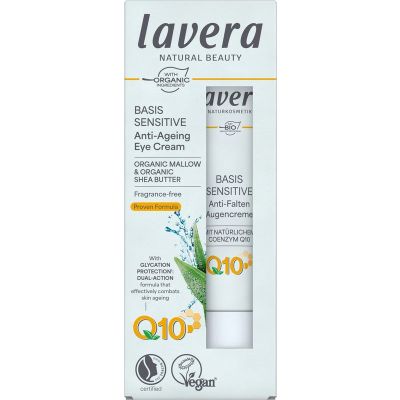 Lavera Basis Q10 eye cream EN-IT 15 Milliliter - Oogverzorging