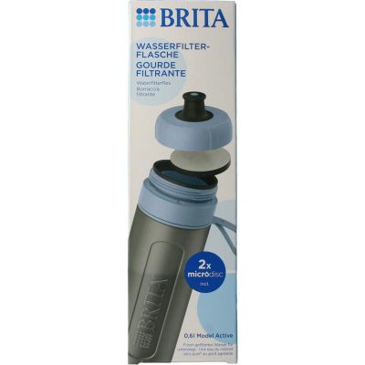 Brita Waterfles active donkerblauw 1 stuk - Overig huishoudelijk