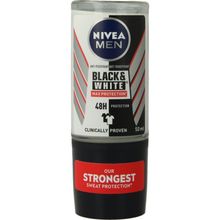Foto van Nivea Men deodorant roller black & white max protection