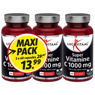 Lucovitaal Vitamine C 1000 3-pack
