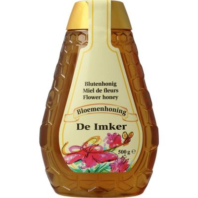 De Imker Bloemenhoning knijpfles