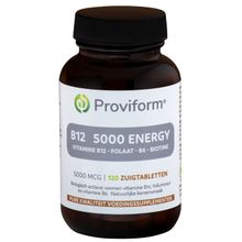 Foto van Proviform Vitamine B12 5000mg energy
