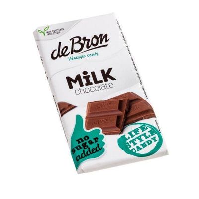 Tablet melk stevia 85 gram - Snoepgoed suikervrij
