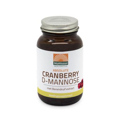 Mattisson Cranberry D-mannose met berendruif extract
