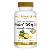 Golden Naturals Vitamine C1000mg gold vegan