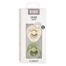 Foto van Bibs Fopspeen orthodontischmaat 2 ivory/sage