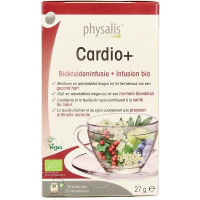 Physalis Cardio + infusie bio Physalis Cardio + infusie bio 20 stuks - Thee