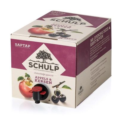 Schulp Appel & kersensap saptap 5 liter - Dranken