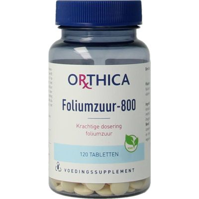 Foto van Orthica Foliumzuur 800