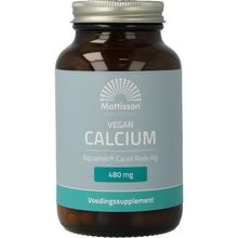 Foto van Mattisson Vegan Calcium uit rode alg Aquamin ca