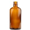 Afbeelding van Helios Holland Flesje glas 100ml amber