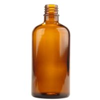 Helios Holland Flesje glas 100ml amber
