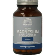 Foto van Mattisson Magnesium bisglycinaat 100 mg taurine