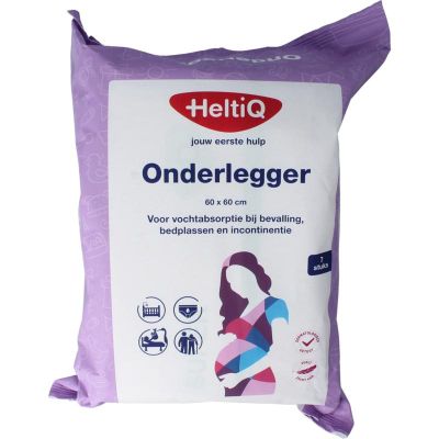 Heltiq onderlegger 60x60 - Bed onderleggers