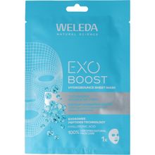 Foto van Weleda Exo boost hydrobounce sheet mask bio