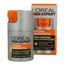 Foto van Loreal Hydra energ hydrat gezichtscr SPF15
