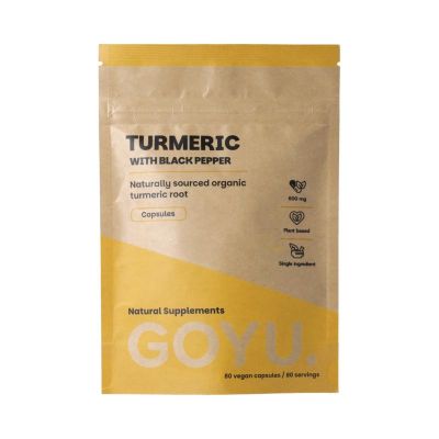 Goyu Kurkuma piperine bio Goyu Kurkuma piperine bio 80 capsules - Algemeen