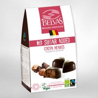 Belvas Choco hart hazelnoot praline