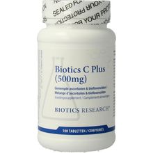 Foto van Biotics Vitamine C plus 500mg