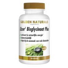 Foto van Golden Naturals IJzer bisglycinaat plus