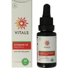 Foto van Vitals Vitamine D3 druppels