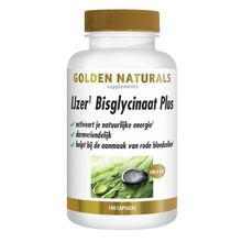 Foto van Golden Naturals IJzer bisglycinaat plus
