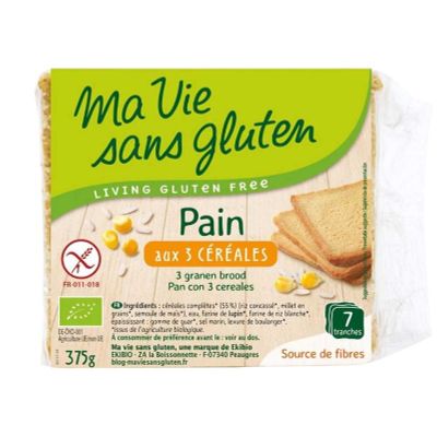 Ma Vie Sans Brood 3 granen bio - glutenvrij