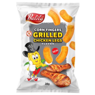 Foto van Balila Corn puffs grilled chicken