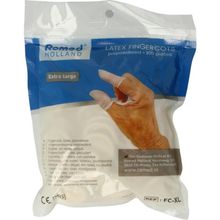 Romed Vingercondooms latex XL Foto van Romed Vingercondooms latex XL
