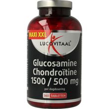 Foto van Lucovitaal Glucosamine/chondroitine pot