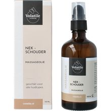 Foto van Volatile Massageolie nek/schouder glas met pomp