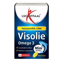 Foto van Lucovitaal Visolie omega 3 mini