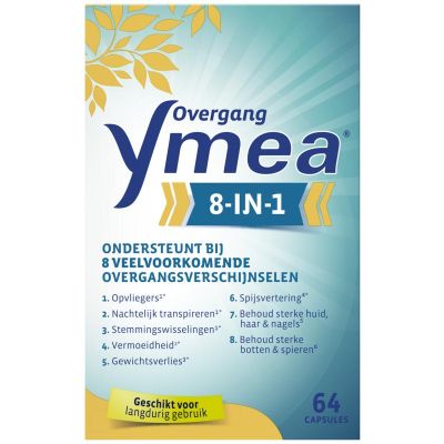 Ymea 8 in 1 Capsules 64 capsules - Menopauze