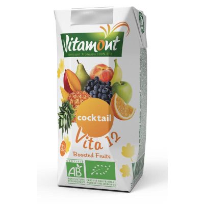 Vitamont Vita 12 vruchten cocktail pak bio