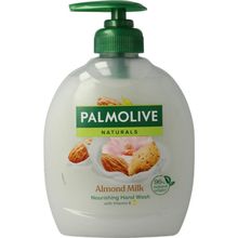 Foto van Palmolive Naturals handzeep melk&amandel