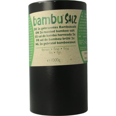Bambu Salz Bamboezout fijn 2x gebrand 1 kilogram - Voeding