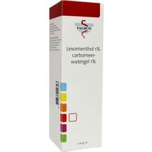 Foto van Fagron Levomenthol 1% carbomeer D & B