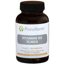 Foto van Proviform Vitamine D3 75 mcg