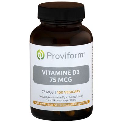Proviform Vitamine D3 75 mcg