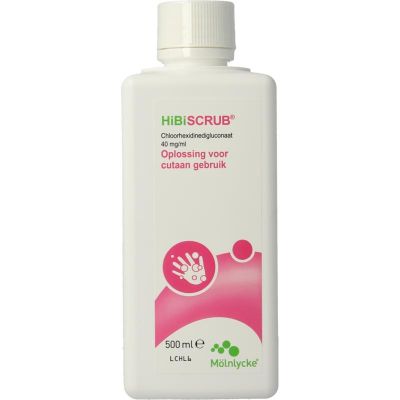 Hibiscrub zeep chloorhexidine 40 mg/ml
