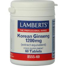 Foto van Lamberts Ginseng Koreaans 1200 mg